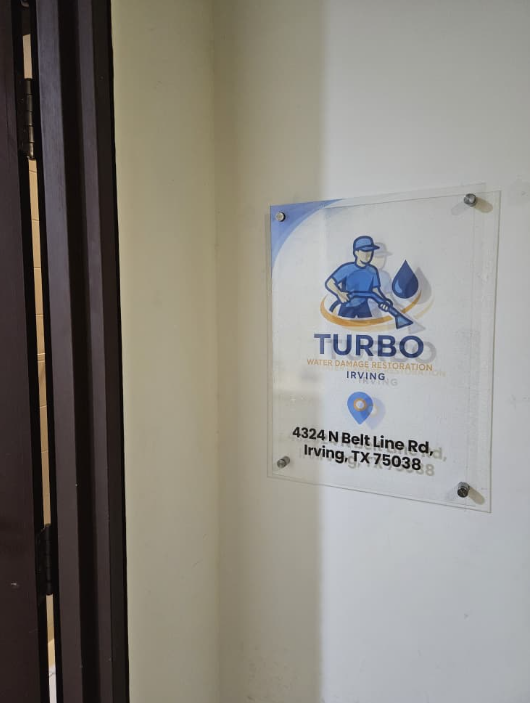 Turbo Water Damage Restoration Irving location